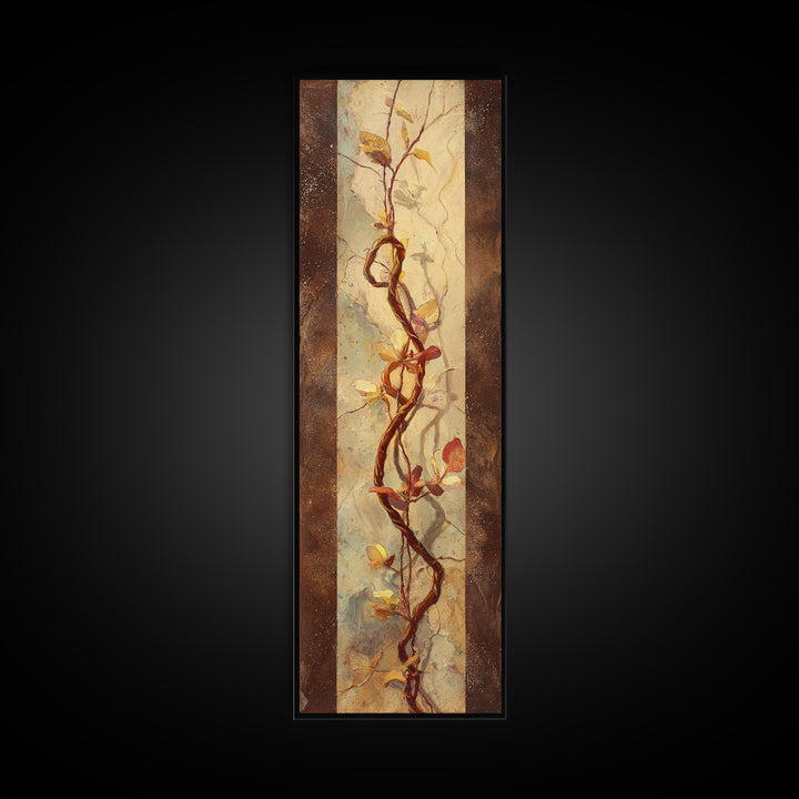 Rusty Horseshoe and Rope Composition Canvas Print, Rustic Art, Landscape Wall Art, Farmhouse Decor, Fine Art, Rustic, RUS-1x3-49