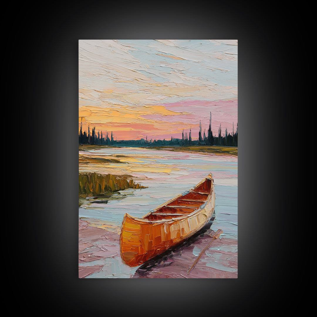 Wood Grain Abstract Framed Canvas Print, Rustic Art, Room Decor, Farmhouse Decor, Abstract Art, Rustic, Oil Painting, RUS-2x3-64