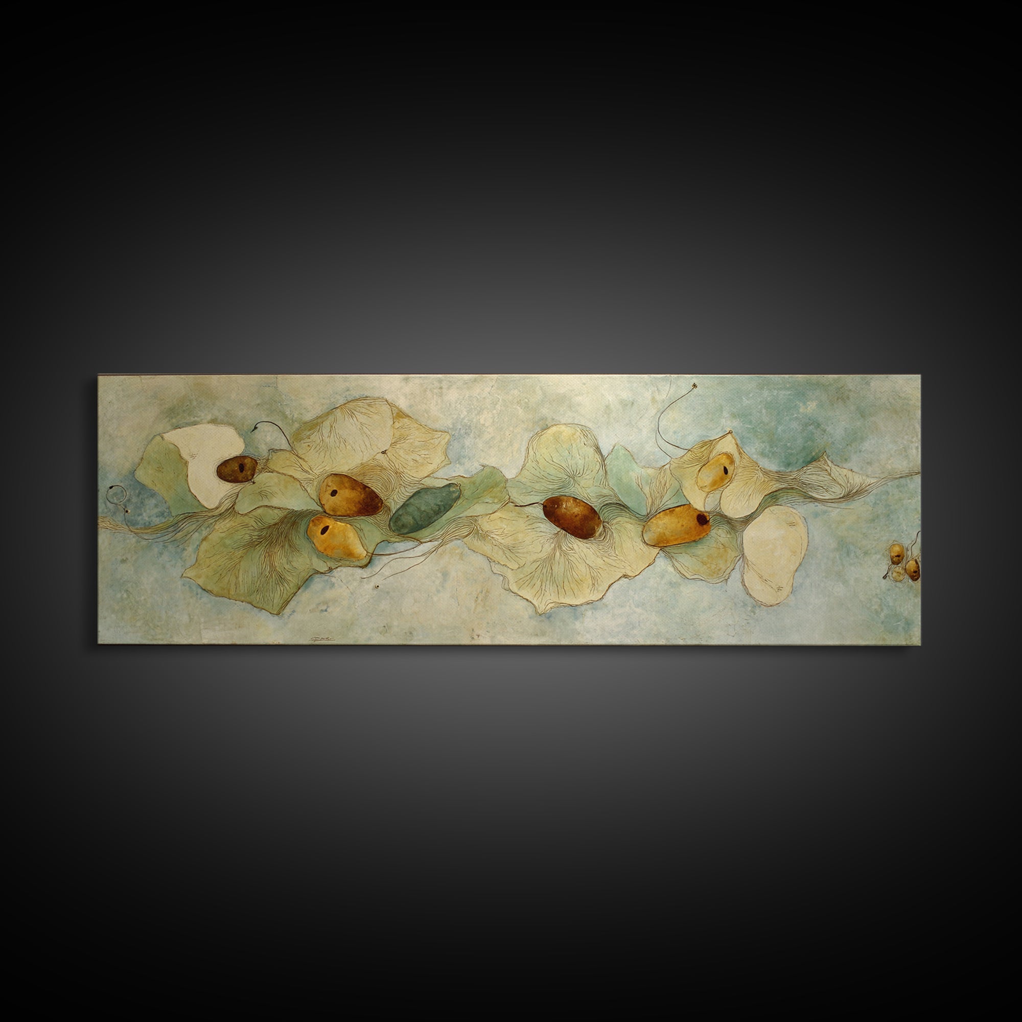 Wood Grain Abstract Canvas Print, Rustic Art, Wall Decor, Farmhouse Decor, Abstract Art, Rustic, Wall Art, Home Decor, RUS-3x1-96