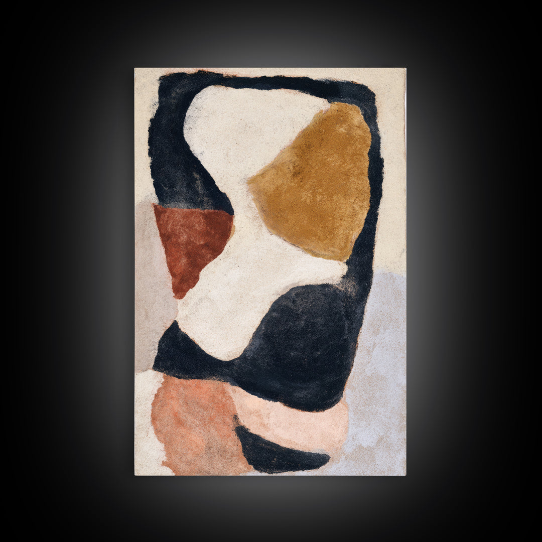 Soft Wool Texture Abstract Framed Canvas Print, Scandinavian Art, Living Room Decor, Fine Art, Nordic, Gallery Decor, SCA-2x3-51