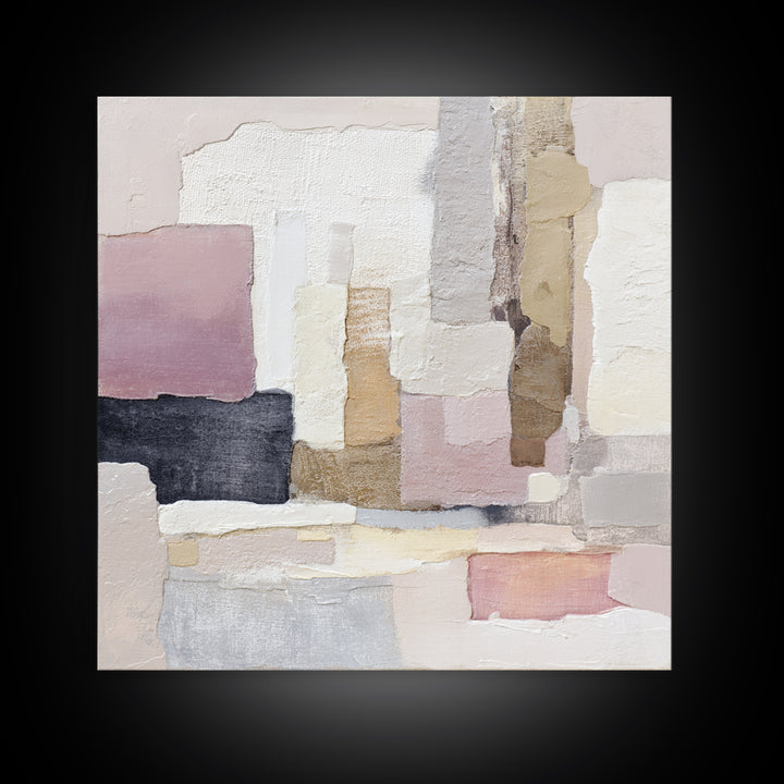 White Towels and Eucalyptus Without Room Context Framed Canvas Print, Spa Art, Dog Canvas, Spa Decor, Abstract Art, Serenity, SPA-1x1-72