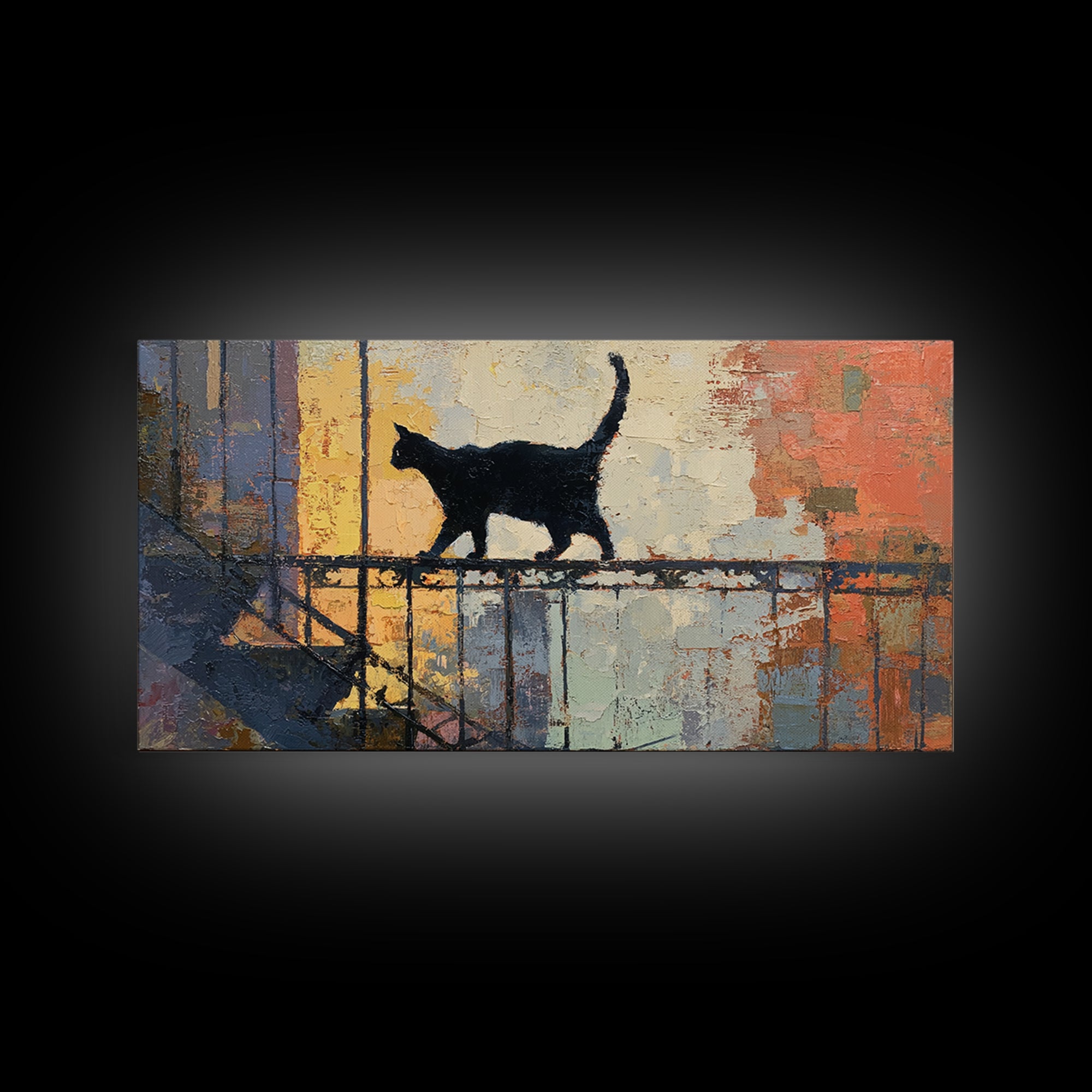 Brick Wall Texture Framed Canvas Print, Street Art, Large Wall Art, Living Room Decor, Abstract Art, Urban, Canvas Painting, STR-2x1-72