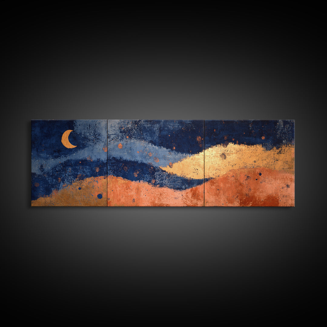 Brick Wall Texture Canvas Print, Street Art, Original Artwork, Living Room Decor, Fine Art, Urban, Textured Painting, STR-3x1-20