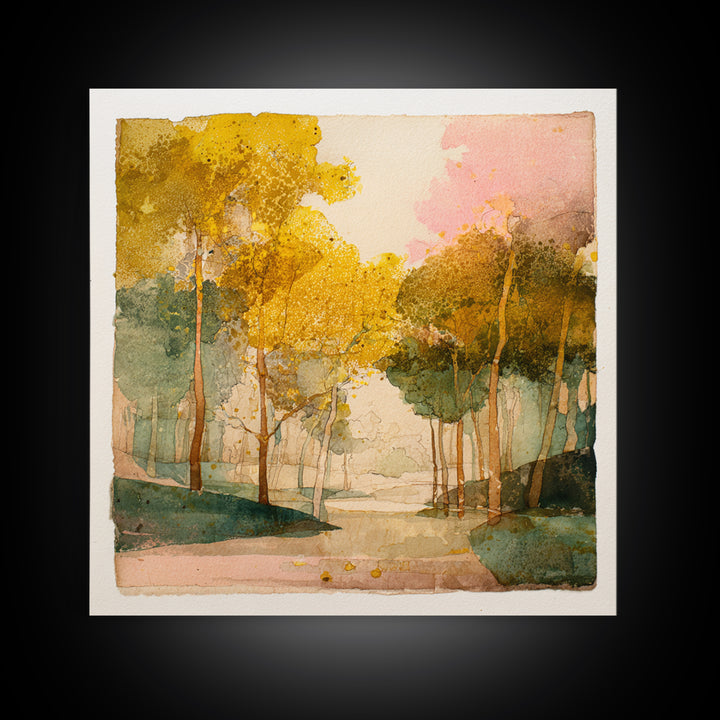 Elegant Nude Figure Study Framed Canvas Print, Traditional Art, Indian Art, Living Room Decor, Fine Art, Classic, TRA-1x1-46
