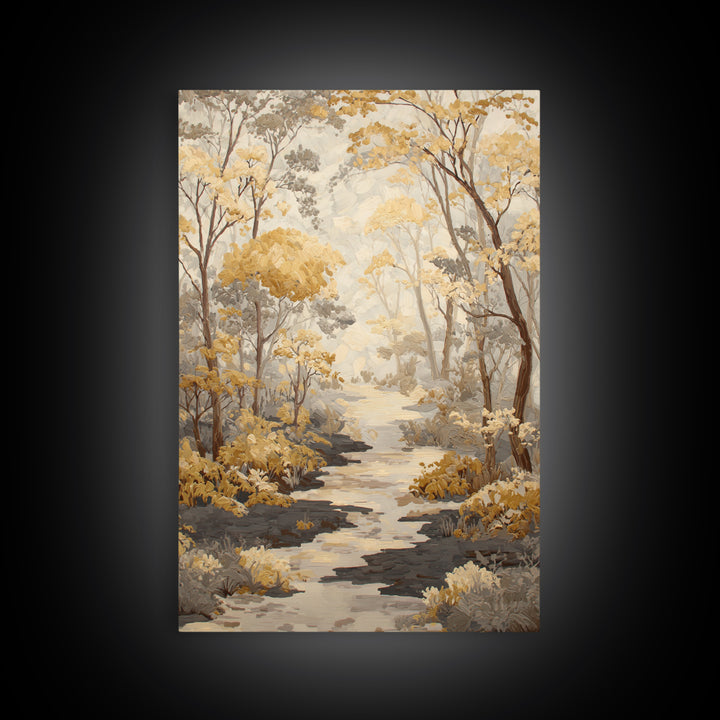 Classic Oil Painted Landscape Canvas Print, Traditional Art, Furry Art, Living Room Decor, Fine Art, Classic, Fine Art Print, TRA-2x3-57