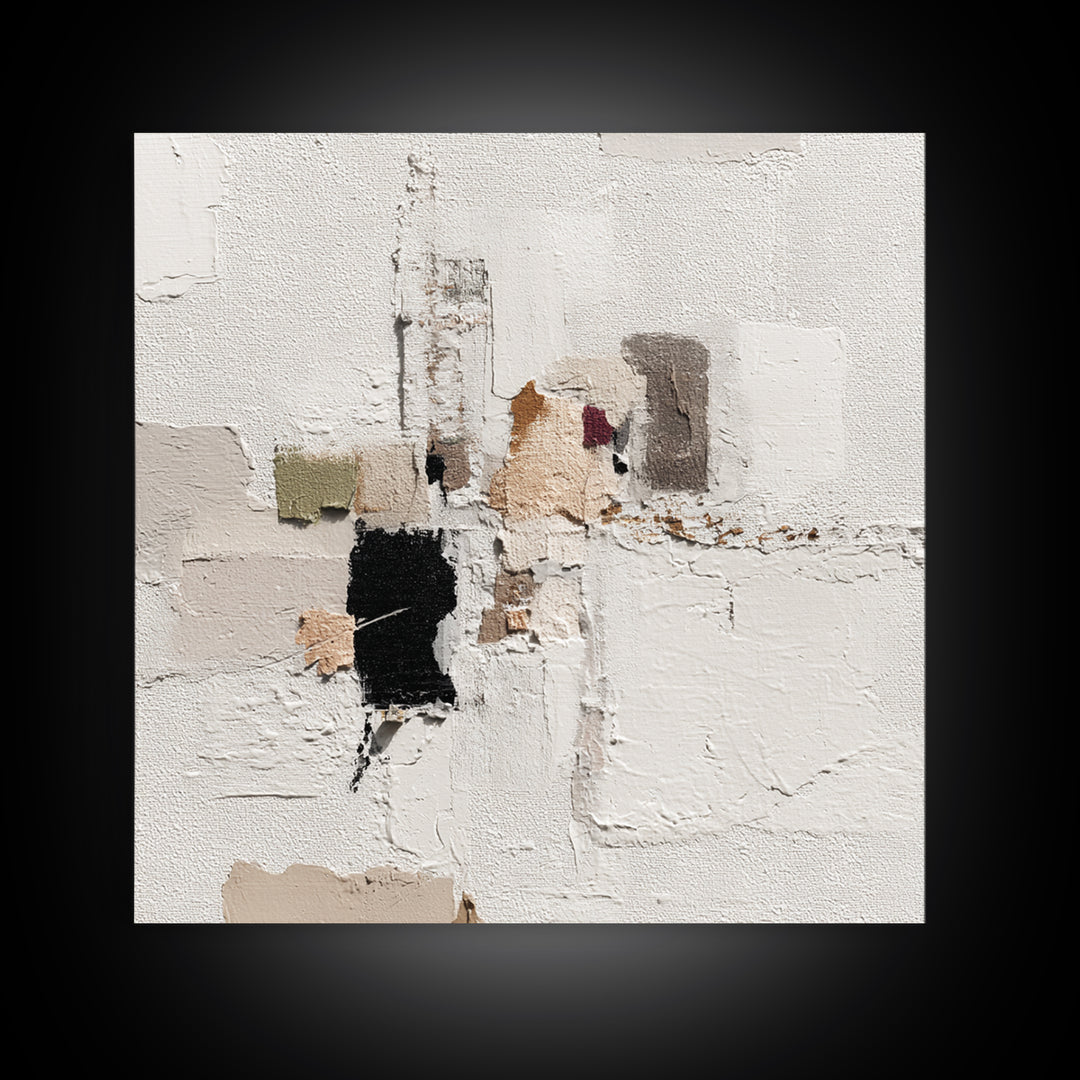 Minimal Line Portrait Canvas Print, Wall Art, Living Room Decor, Oil Painting, Minimalist Decor, Contemporary Art, WAL-1x1-54