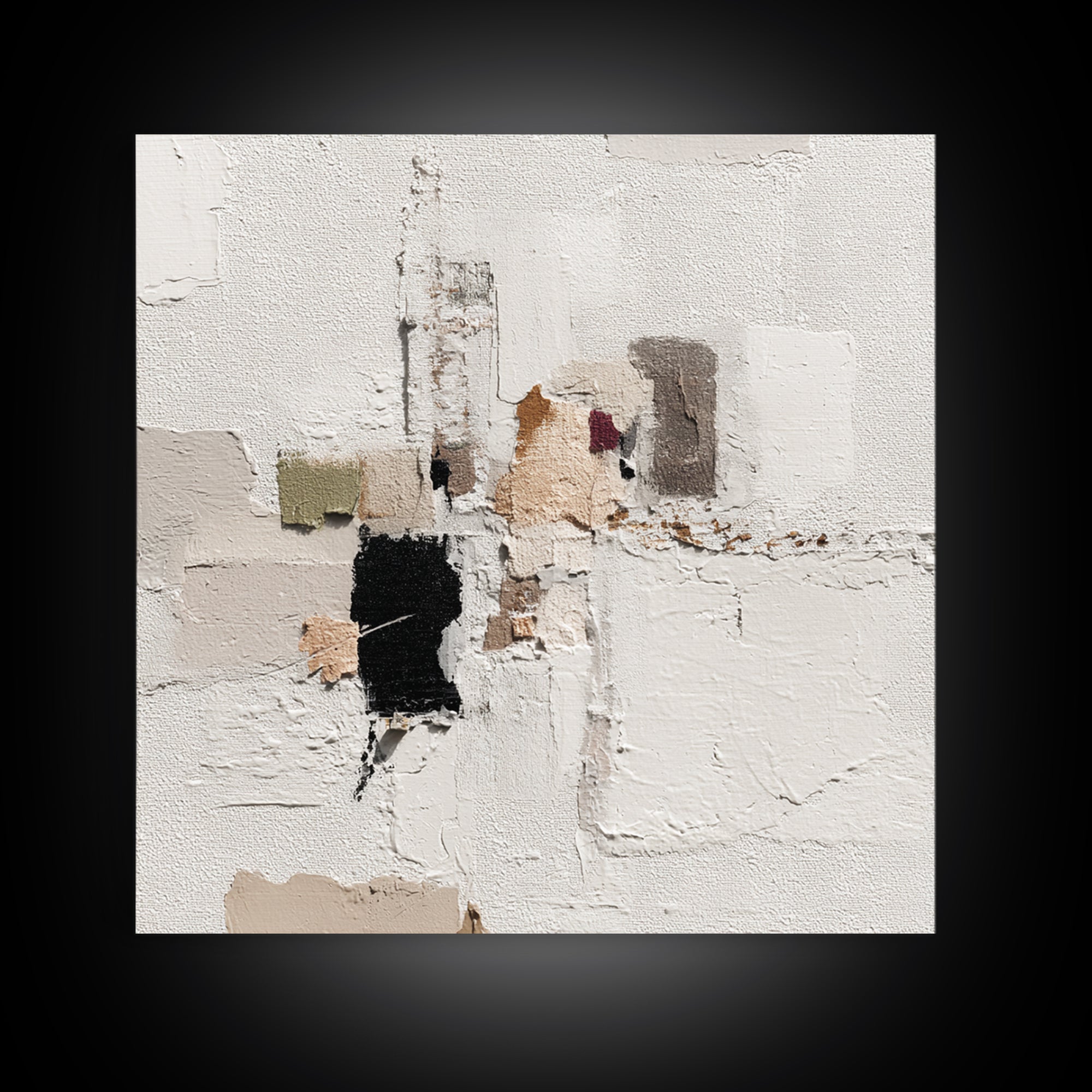 Minimal Line Portrait Canvas Print, Wall Art, Living Room Decor, Oil Painting, Minimalist Decor, Contemporary Art, WAL-1x1-54