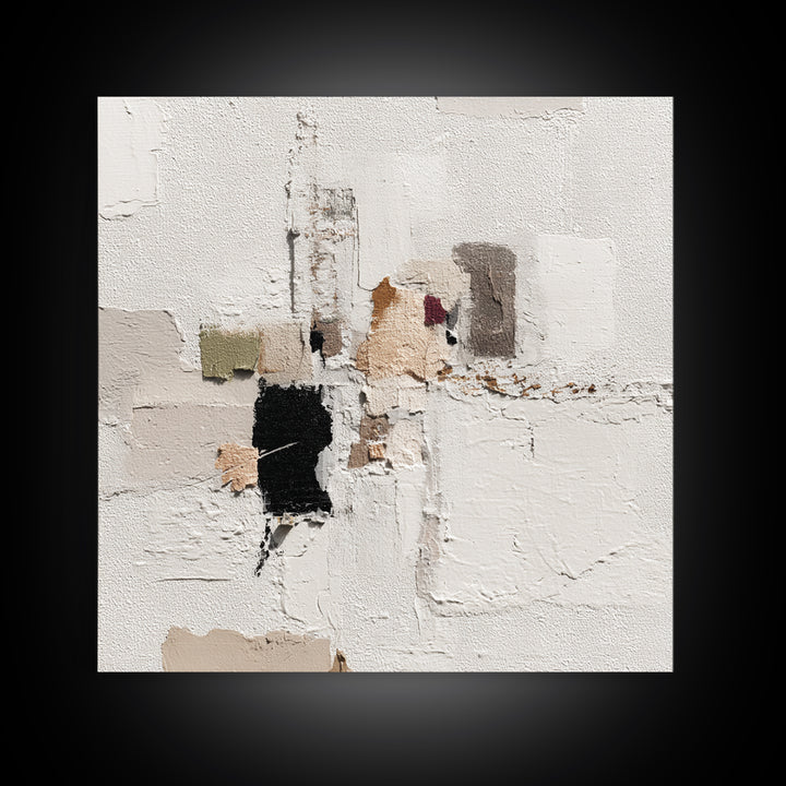 Minimal Line Portrait Canvas Print, Wall Art, Living Room Decor, Oil Painting, Minimalist Decor, Contemporary Art, WAL-1x1-54
