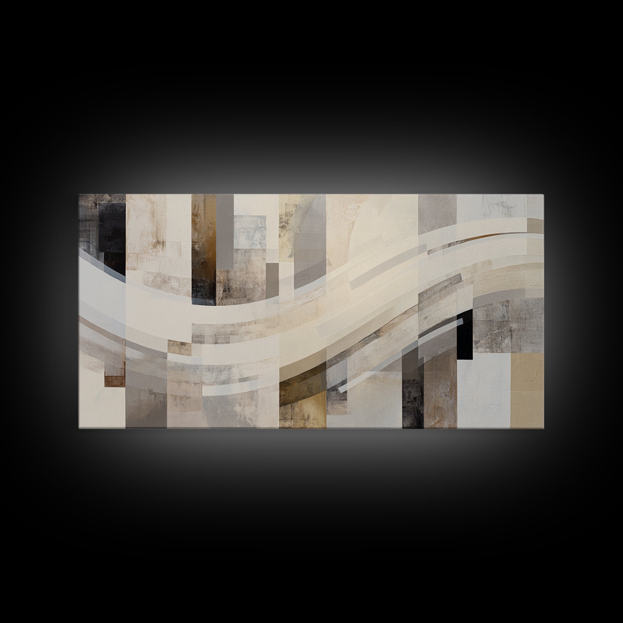 Bridal Veil Texture Abstract Framed Canvas Print, Wedding Art, Gallery Decor, Living Room Decor, Fine Art, Romance, WED-2x1-27