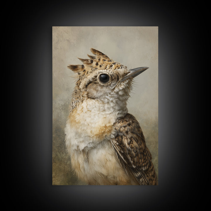 Bird Delivering a Tiny Love Letter Canvas Print, Whimsical Art, Wall Decor, Living Room Decor, Fine Art, Wonder, Printable Art, WHI-2x3-31