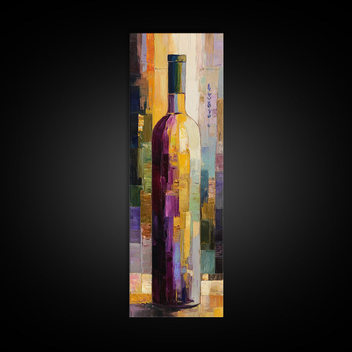 Wine Barrel with Lavender and Sunlight Canvas Print, Winery Art, Neutral Decor, Winery Decor, Fine Art, Vineyard, Home Decor, WIN-1x3-42