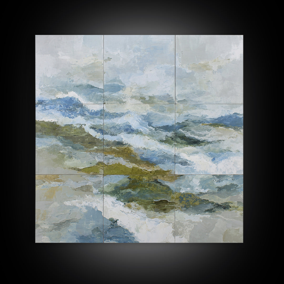 Large Cloudscape with Hopeful Light Framed Canvas Print, Waiting Room Art, Gallery Wall Art, Waiting Room Decor, Fine Art, Calm, WRA-1x1-64