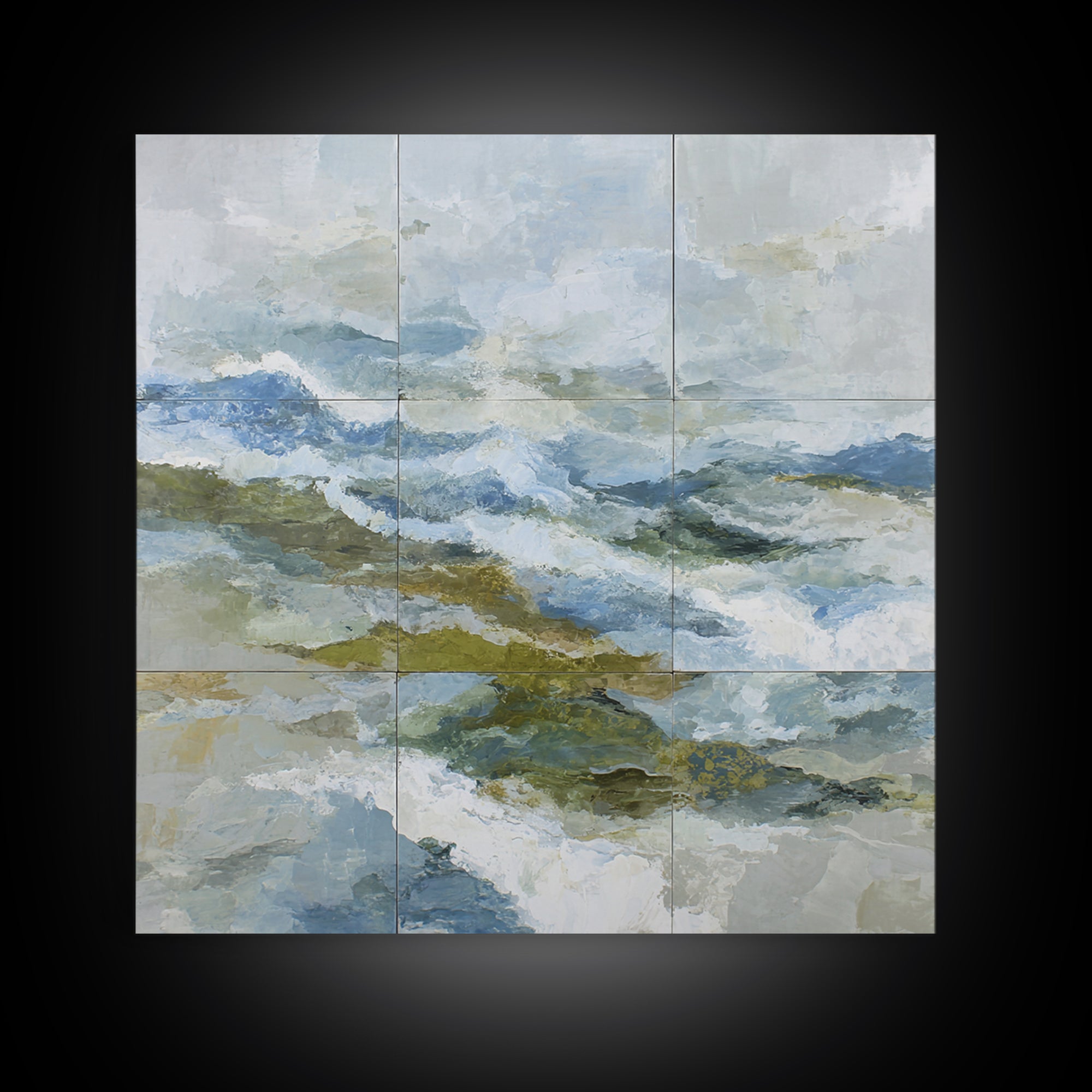 Large Cloudscape with Hopeful Light Framed Canvas Print, Waiting Room Art, Gallery Wall Art, Waiting Room Decor, Fine Art, Calm, WRA-1x1-64