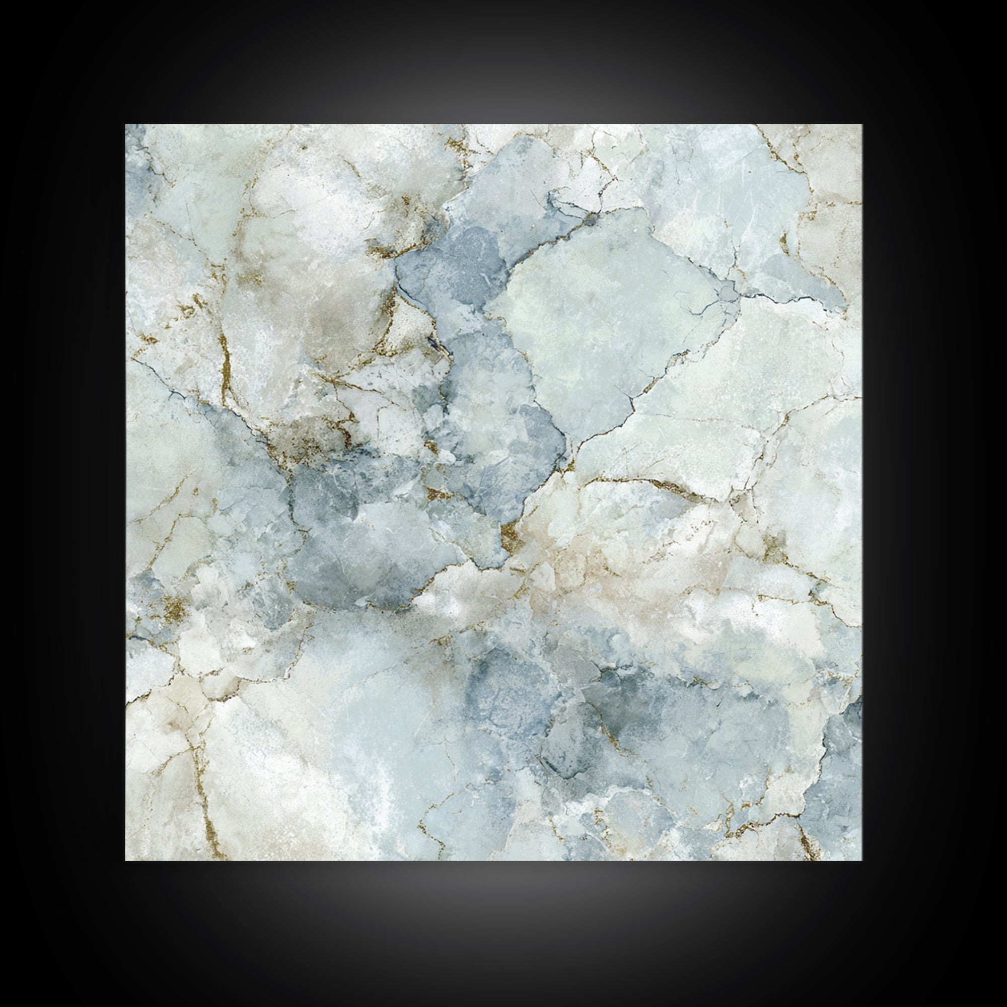 Light Marble Texture Abstract Framed Canvas Print, Waiting Room Art, Printable Wall Art, Waiting Room Decor, Abstract Art, Calm, WRA-1x1-96