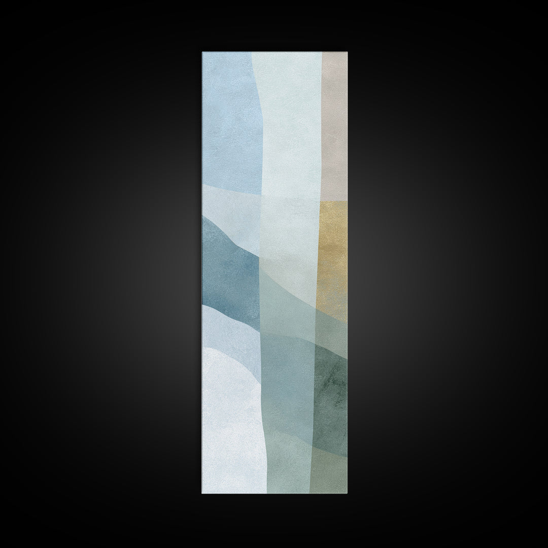 Minimal Geometric Composition Canvas Print, Waiting Room Art, Room Decor, Waiting Room Decor, Fine Art, Calm, Bedroom Decor, WRA-1x3-17