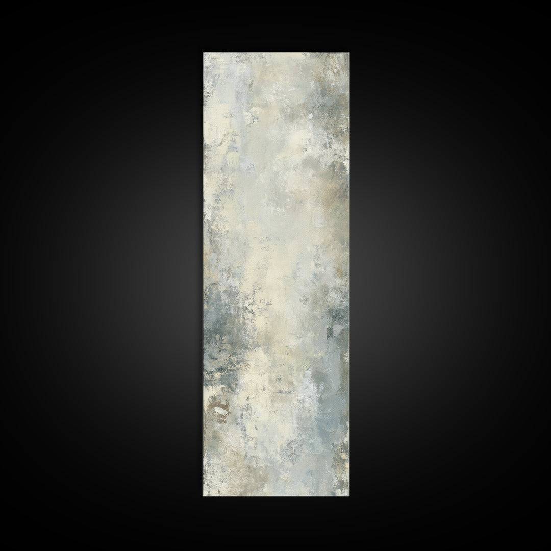 Light Marble Texture Abstract Framed Canvas Print, Waiting Room Art, Printable Art, Waiting Room Decor, Fine Art, Calm, WRA-1x3-84