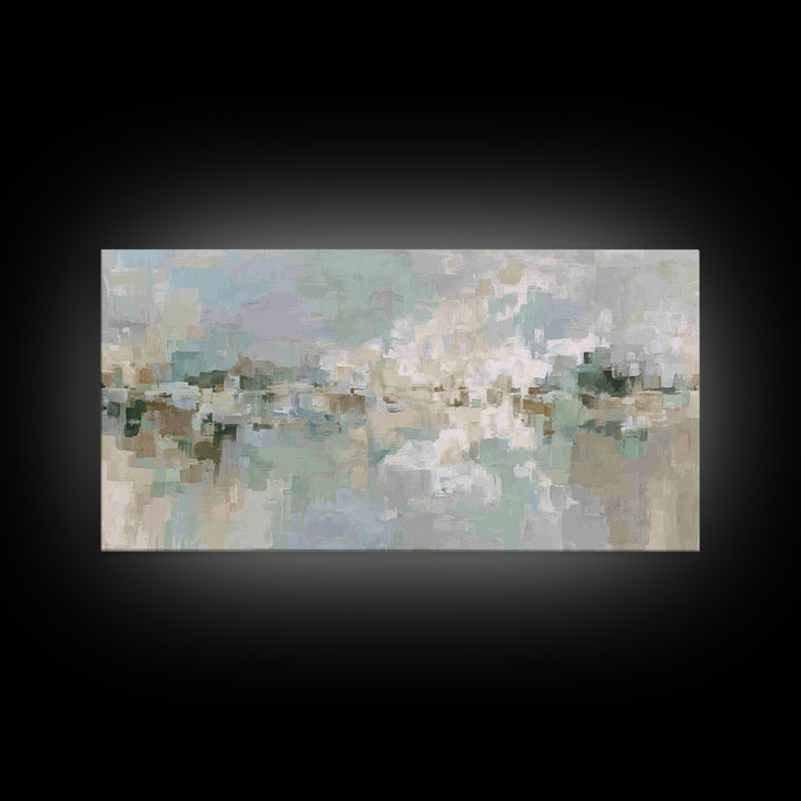 Modern Neutral Arch Abstraction Canvas Print, Waiting Room Art, Contemporary Art, Waiting Room Decor, Abstract Art, Calm, WRA-2x1-17