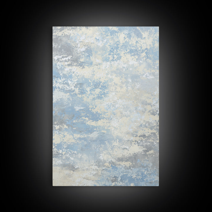 Soft Abstract Waves Canvas Print, Waiting Room Art, Office Decor, Waiting Room Decor, Abstract Art, Calm, Gallery Wall Art, WRA-2x3-82