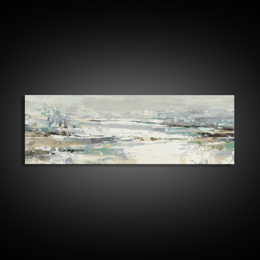 Modern Neutral Arch Abstraction Canvas Print, Waiting Room Art, Dental Wall Art, Waiting Room Decor, Abstract Art, Calm, WRA-3x1-61