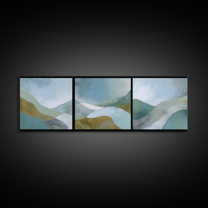 Modern Neutral Arch Abstraction Canvas Print, Waiting Room Art, Dental Wall Art, Waiting Room Decor, Abstract Art, Calm, WRA-3x1-85