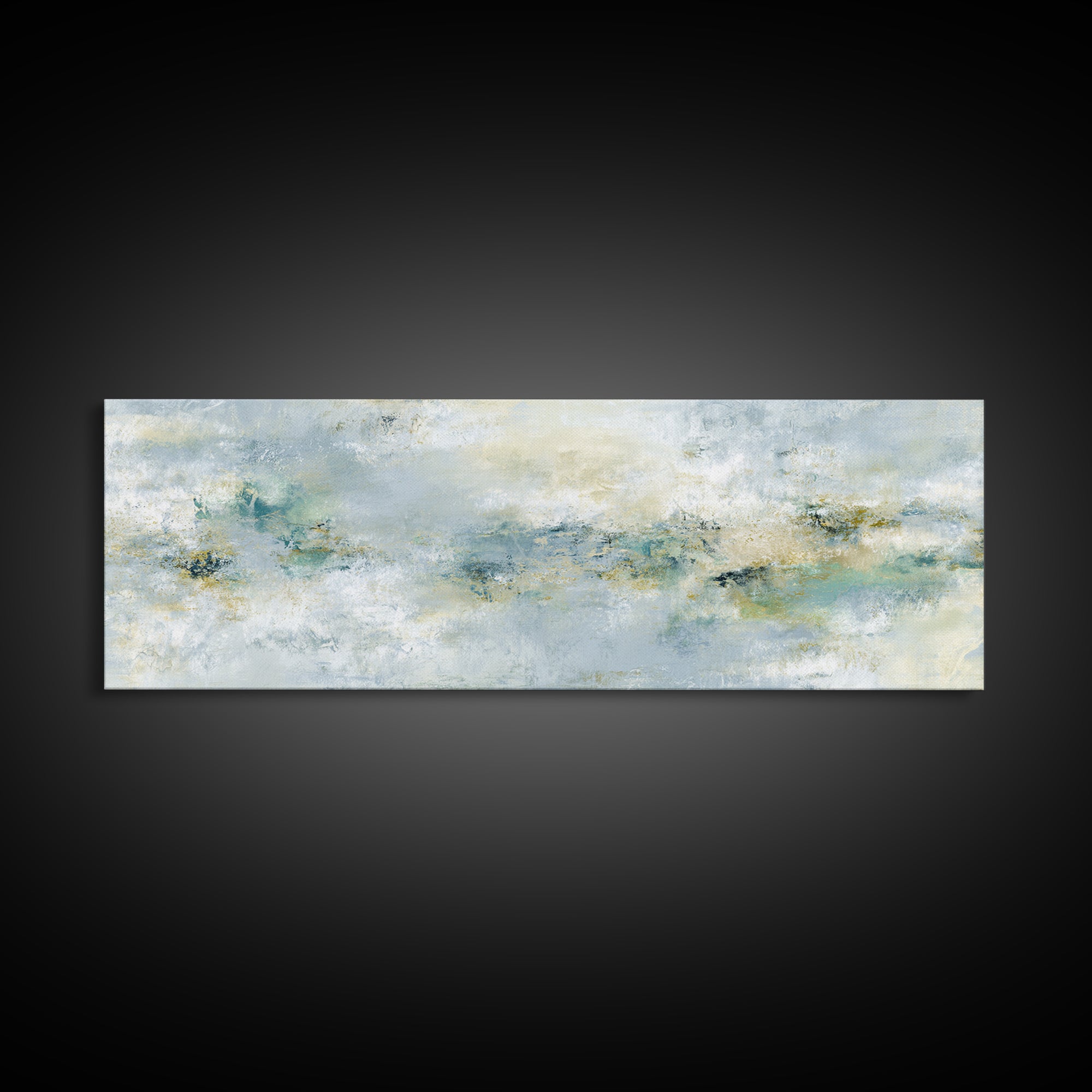 Light Marble Texture Abstract Canvas Print, Waiting Room Art, Minimalist Decor, Waiting Room Decor, Abstract Art, Calm, WRA-3x1-88