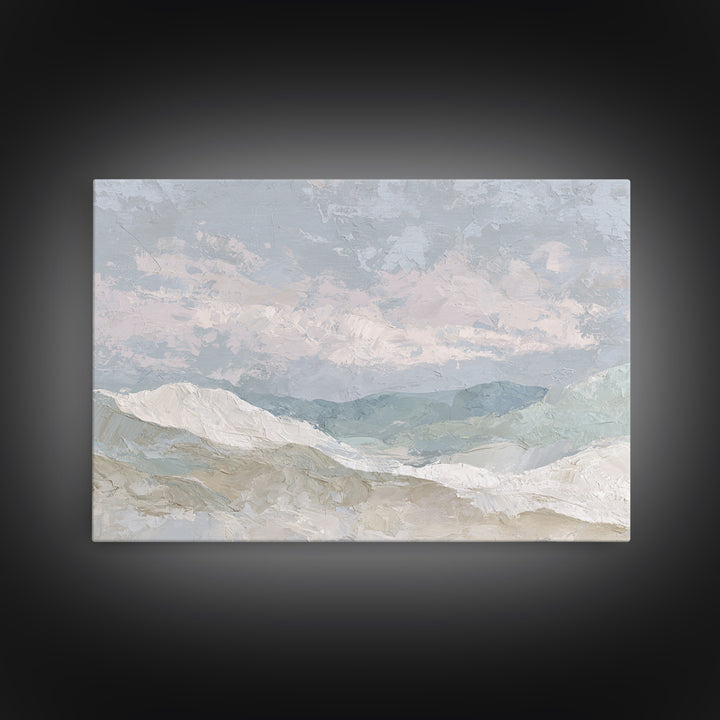 Light Marble Texture Abstract Canvas Print, Waiting Room Art, Office Wall Decor, Waiting Room Decor, Calm, Photography Print, WRA-3x2-52
