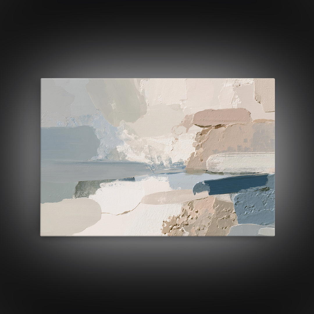 Modern Neutral Arch Abstraction Framed Canvas Print, Waiting Room Art, Photography Print, Waiting Room Decor, Abstract Art, WRA-3x2-97