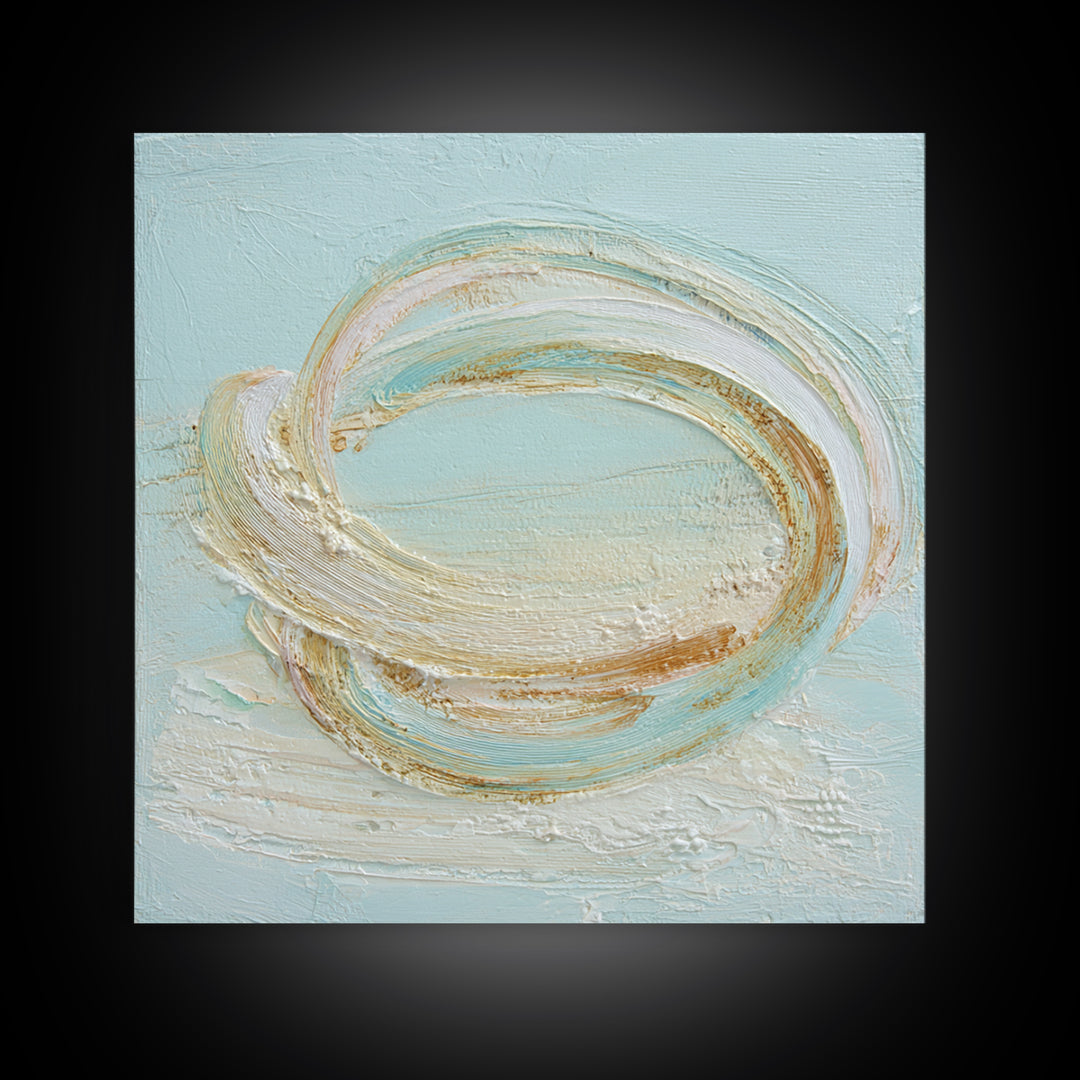 Incense Smoke Forming Abstract Curves Framed Canvas Print, Yoga Studio Art, Feminine Wall Art, Yoga Studio Decor, Balance, YSA-1x1-21