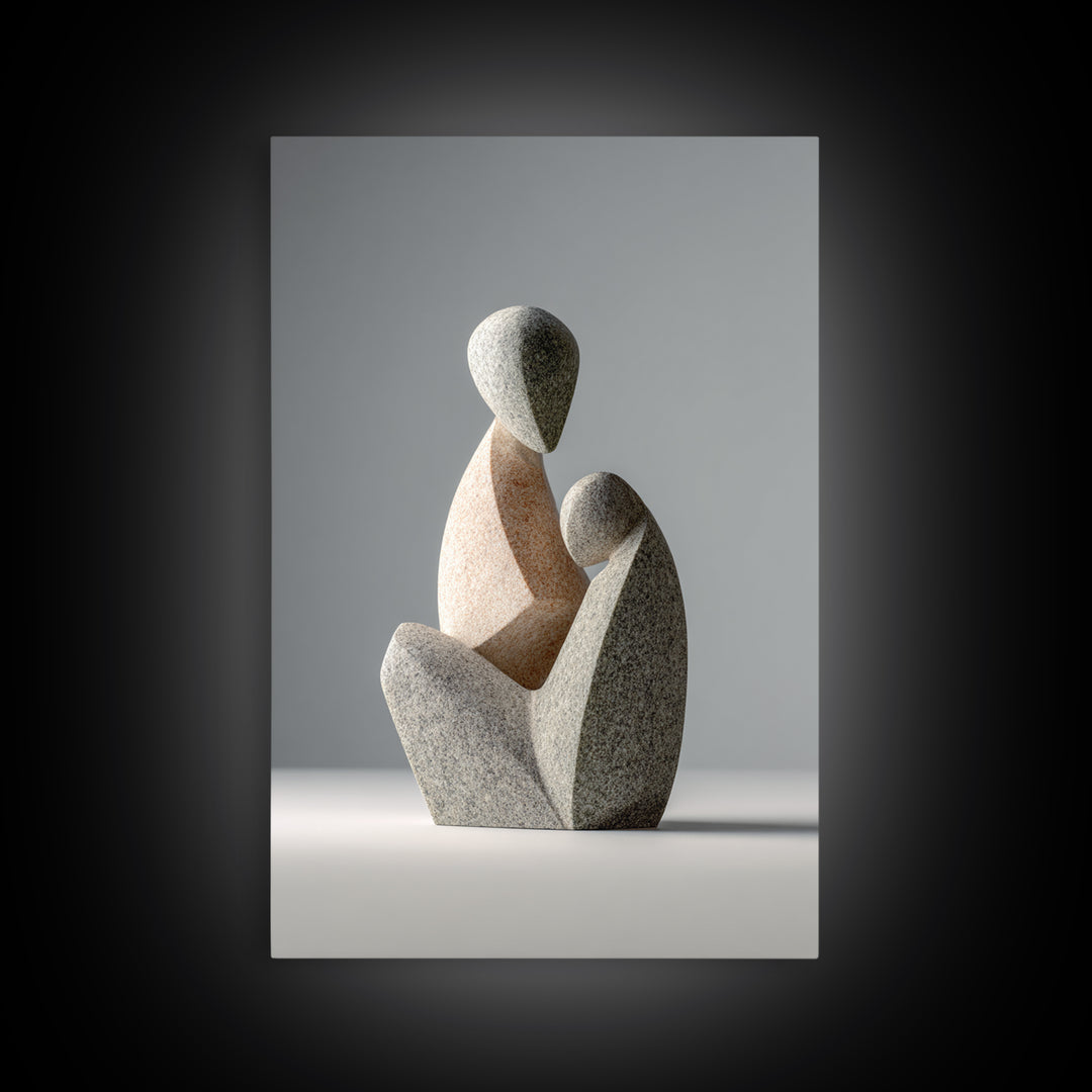 Seated Meditation Figure Canvas Print, Yoga Studio Art, Custom Wall Art, Yoga Studio Decor, Balance, Feminine Wall Art, YSA-2x3-81