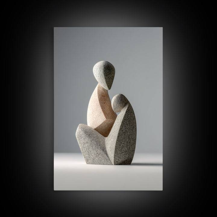 Seated Meditation Figure Canvas Print, Yoga Studio Art, Custom Wall Art, Yoga Studio Decor, Balance, Feminine Wall Art, YSA-2x3-81