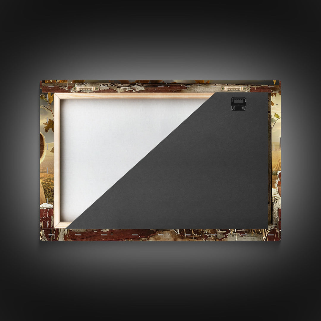 Cute Farmhouse Animal Print, Window Art, Wall Art, Home Decor, Wall Decor, Cute Farmhouse Kitsch Living Room Art