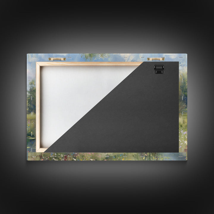 Cottagecore Farmhouse Print, Framed Wall Art, Wood Frame Art, Metal Print, Wall Art, Large Art, Landscape Painting, Country Decor