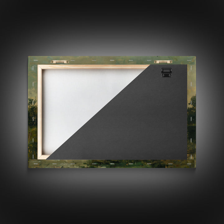 Slightly Scorched Landscape Painting Print | Framed Wall Art Or Metal Print | Home Decor | 40x60 Art | Huge Art | Living Room Decor