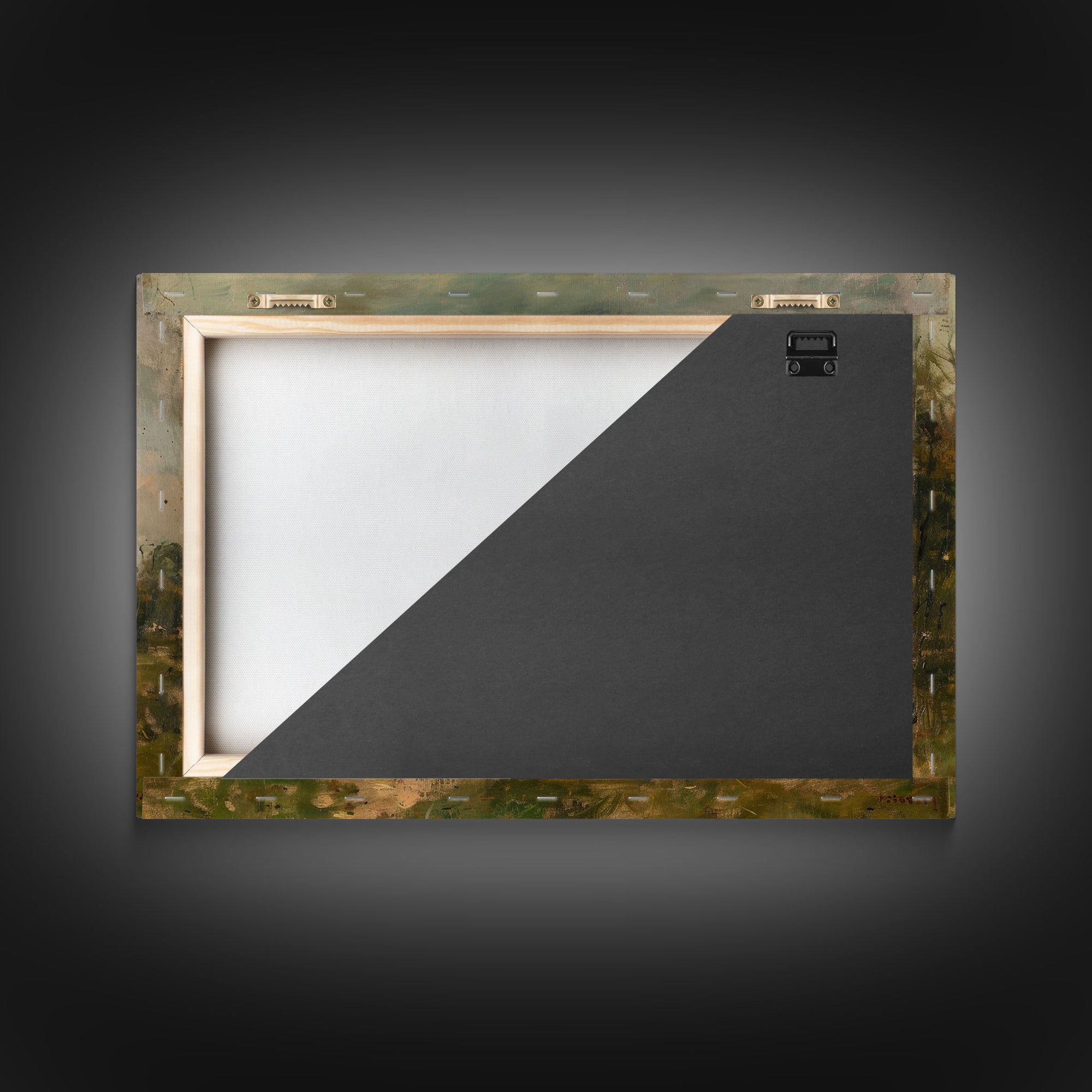 Slightly Scorched Vintage Landscape Painting Print | Framed Wall Art Or Metal Print | Home Decor | 40x60 Art | Huge Art | Living Room Decor