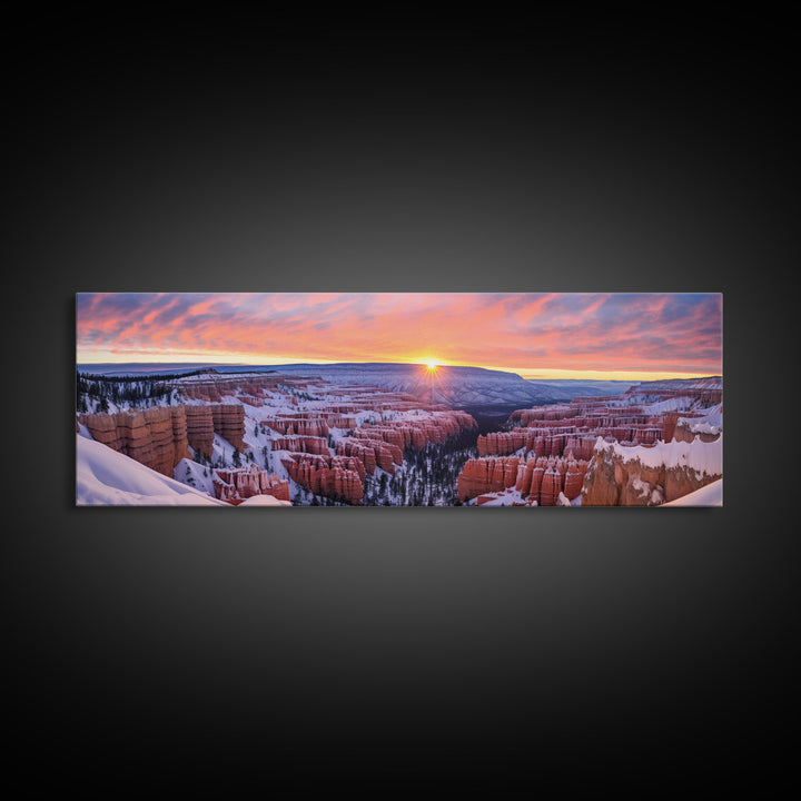 Panoramic of Bryce Canyon National Park, Extra Large Wall Art, Panoramic Wall Art, Panoramic Print, Landscape Photography, Landscape Print