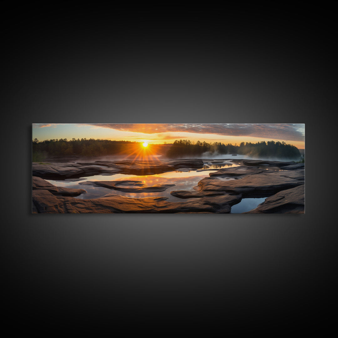 Panoramic of Cuyahoga Valley National Park, Extra Large Wall Art, Panoramic Wall Art, Panoramic Print, Landscape Photography Landscape Print