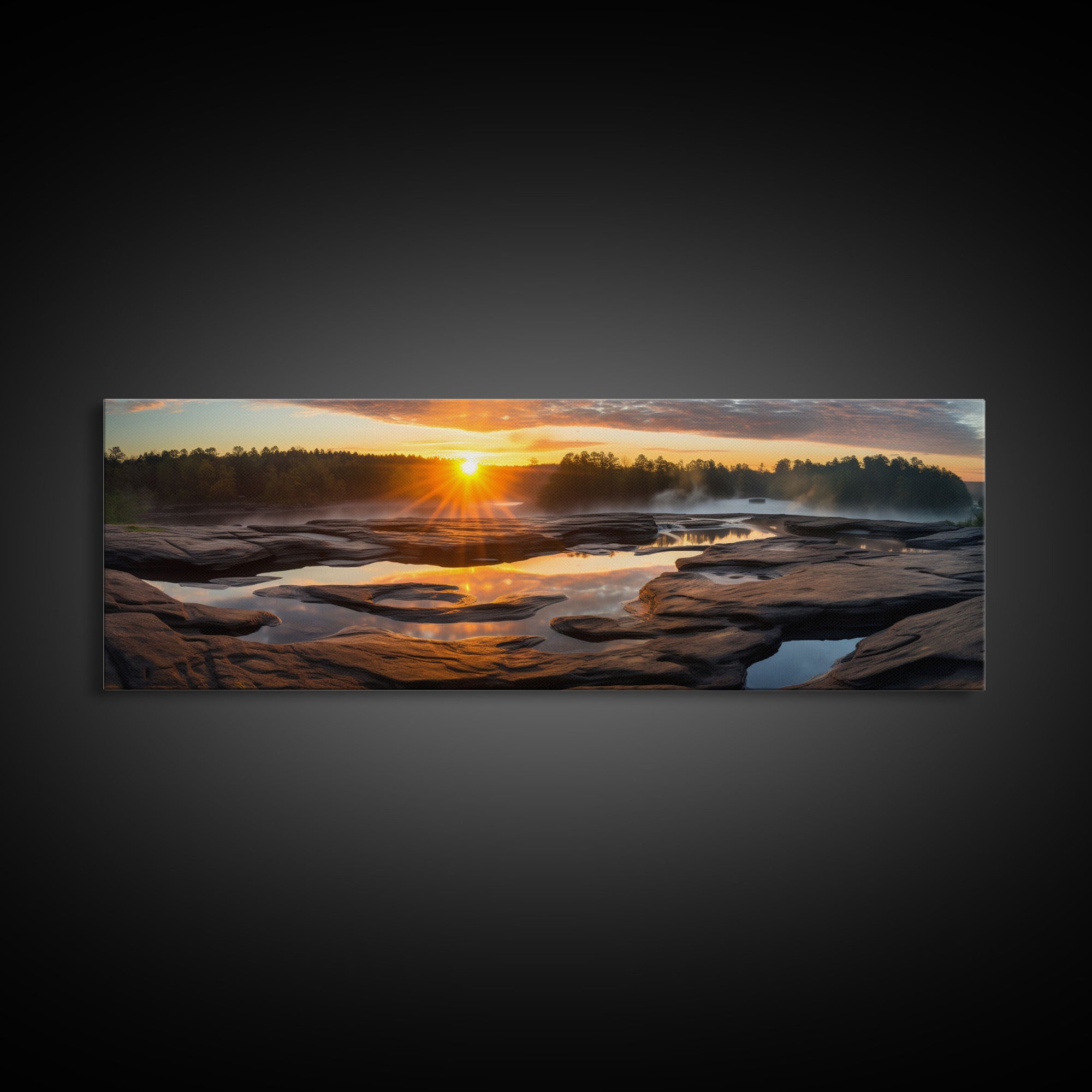 Panoramic of Cuyahoga Valley National Park, Extra Large Wall Art, Panoramic Wall Art, Panoramic Print, Landscape Photography Landscape Print