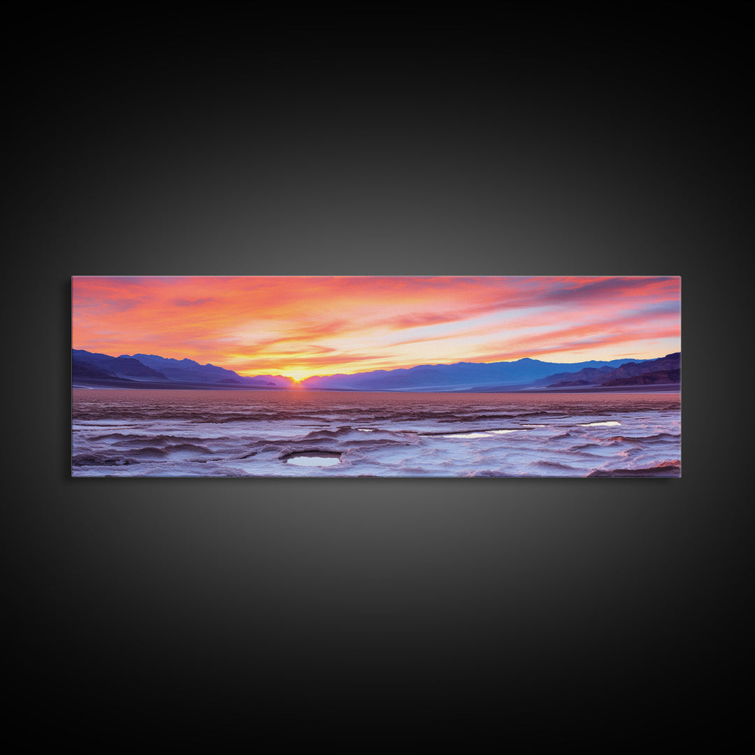 Panoramic of Death Valley National Park, Extra Large Wall Art, Panoramic Wall Art, Panoramic Print, Landscape Photography Landscape Print