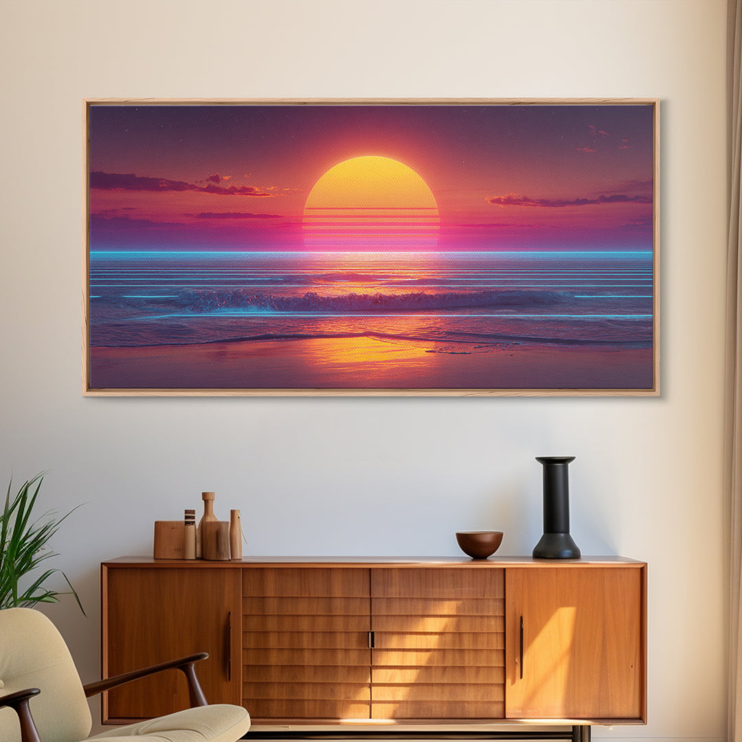 Elegant Lotus Flower Ripple In Water Soft Minimalist Painting Wall Art Framed Canvas Print For Bedroom Decor