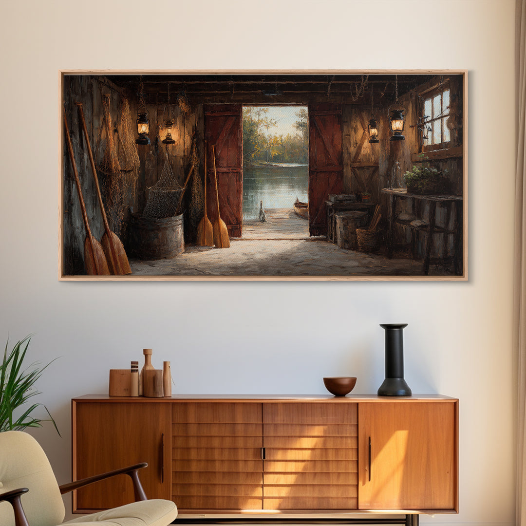 Vibrant Canyon Landscape Art Painting Wall Art Framed Canvas Print Modern Rustic Home Decor Southwest Style Living Room Bedroom Decoration