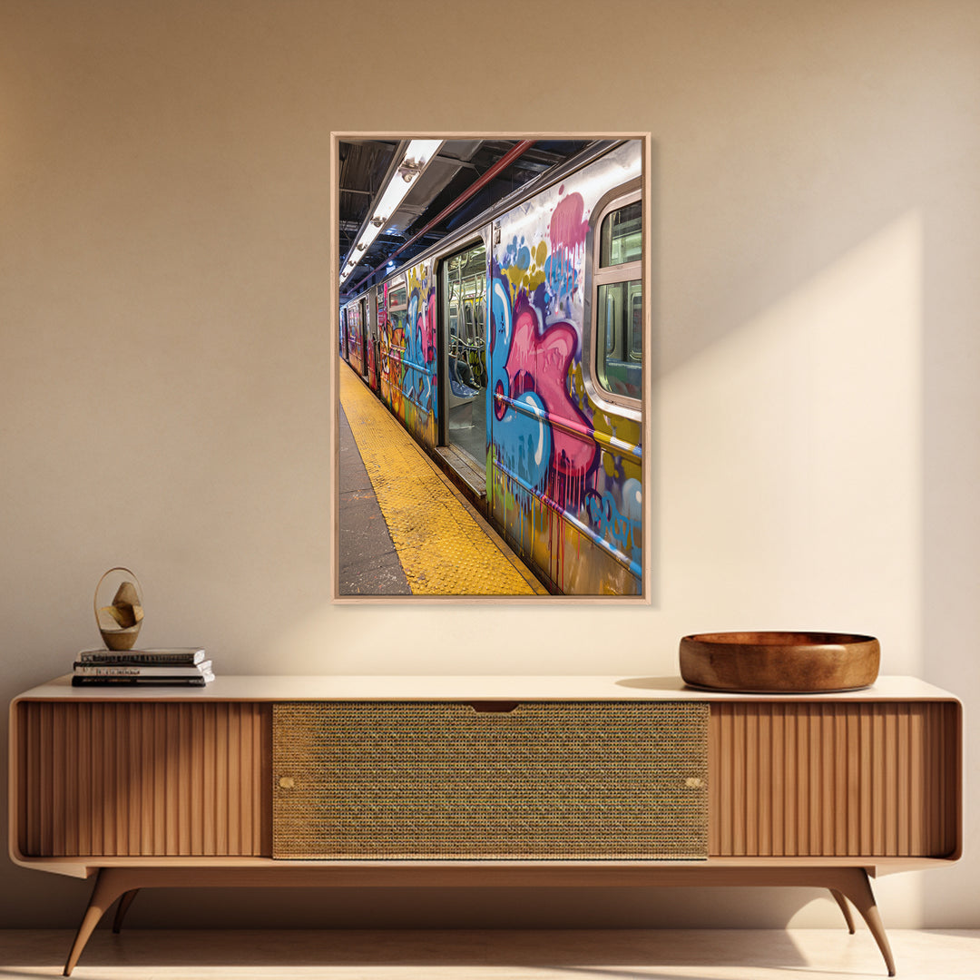Foggy Night And Old Mosque Street Scene With People Warm Oil Painting Wall Art For Cozy Living Room Or Office Decor