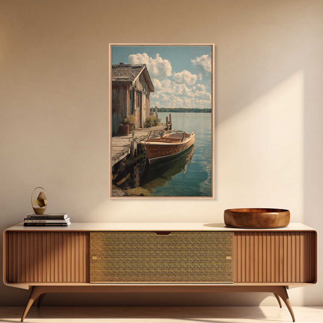 Mystical Sunset Desert Landscape With Camels Silhouette Modern Wall Art Canvas Print For Boho Home Decor And Living Room Art