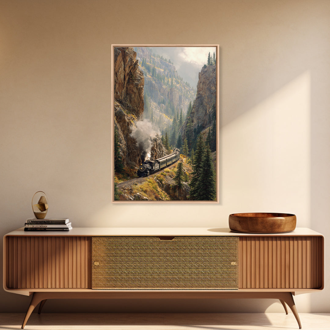 Peaceful Asian Meditative Lake Koi Fish Reflection Sunrise Original Canvas Print Serene Wall Art Zen Home Decor Relaxing Painting