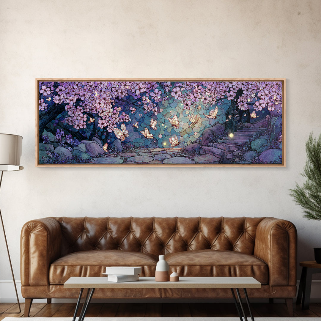 Fantasy Epic Battle Scene With Sorcerer Wielding Lightning Over Majestic Mountain Wall Art