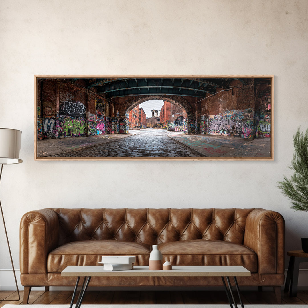 Moody Dramatic Landscape With Sunlight Breaking Through Clouds Beautiful Nature Wall Art Oil Painting Framed Canvas Print For Home