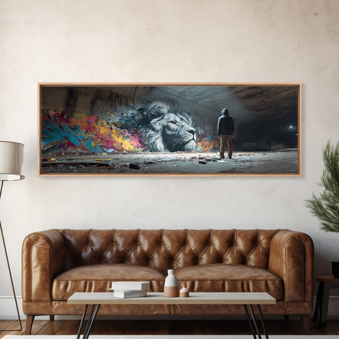 Biblical Moses Parting The Red Sea Epic Fantasy Wall Art Canvas Print Inspired By Legendary Story For Spiritual Home Decor And Office Art