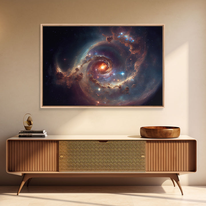 Galaxy Solar System Stars Swirl Space Fine Art Print, Wall Art Print, Wall Poster, Wall Décor