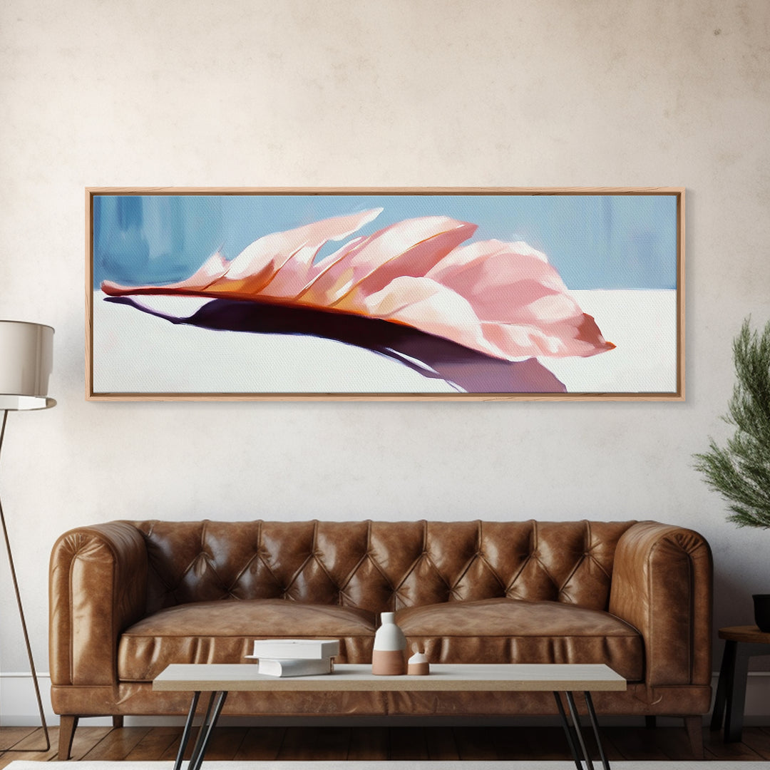 Autumn Leaves, Fall Nature Art, Warm Toned Wall Art, Cozy Aesthetic, Framed Canvas Print, Seasonal Home Decor, Bedroom Accent Piece