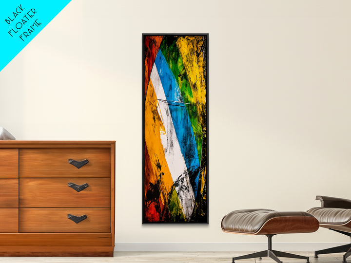 Abstract Shapes, Modern Art, Geometric Canvas Print, Bold Wall Art, Contemporary Home Decor, Large Office Art, Unique Statement Art