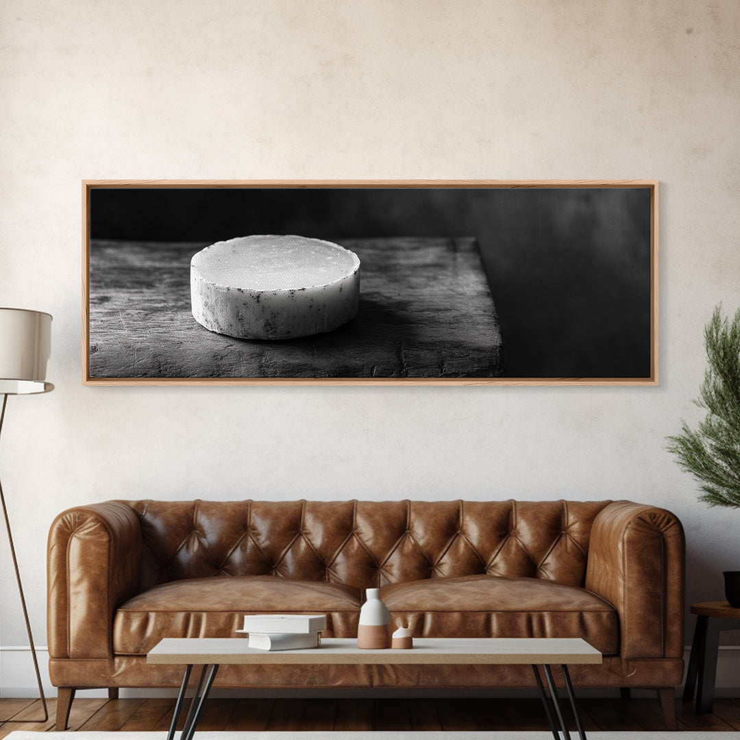 Artisan Soap, Rustic Table, Handmade Bath, Canvas Print, Kitchen Wall Art, Farmhouse Decor, Minimalist Bathroom Photography